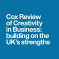 Cover of the Cox Review of Creativity in Business
